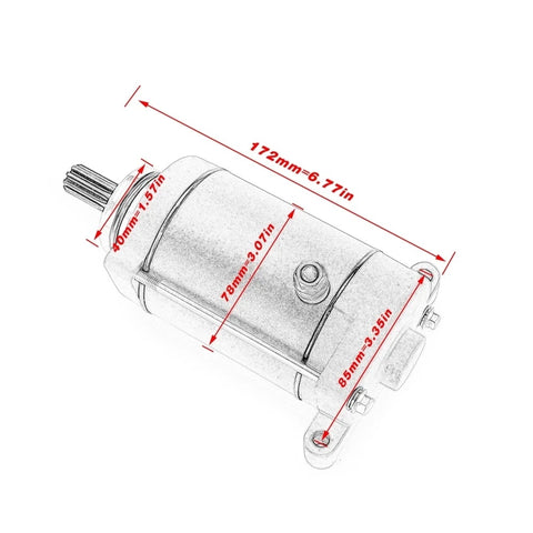 Starter starting motor for CF 500 188 X5 U5 ATV UT