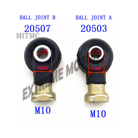 1Set (2pcs) Ball Joint Tie Rod End A and B Compati