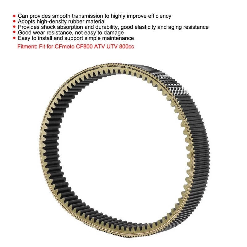 Motorcycle Transmission Drive Belt 36.8x969 Fit fo