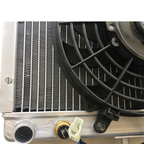 Motorcycle Engine Parts Water Cooler Radiator Fan 