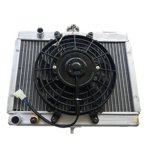 Motorcycle Engine Parts Water Cooler Radiator Fan 